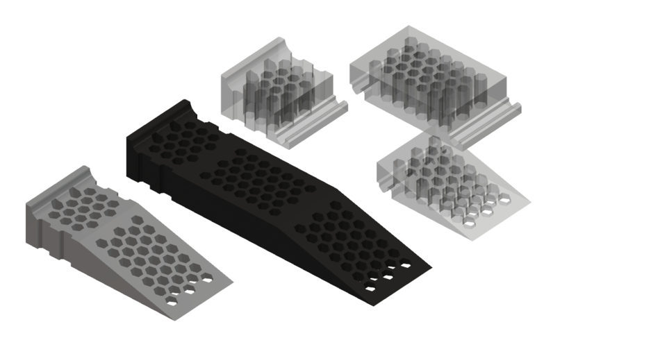 rc car ramp v2 1/10 3D Print 225678 rc car ramp v2 1/10 3D Print 225678