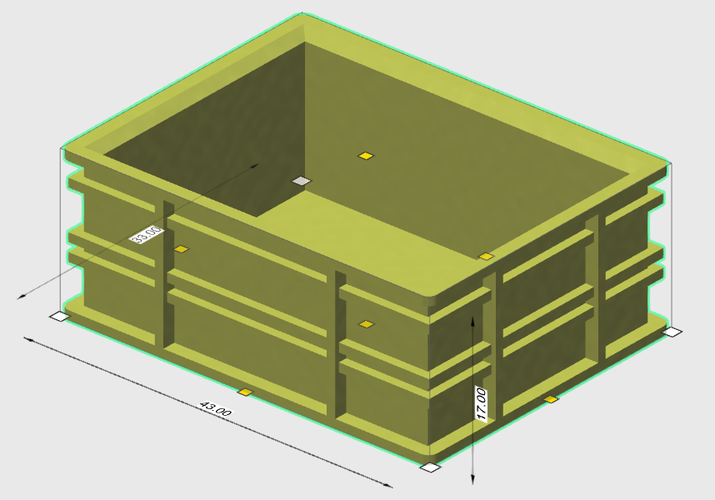 15L box 1/10 3D Print 225706 15L box 1/10 3D Print 225706