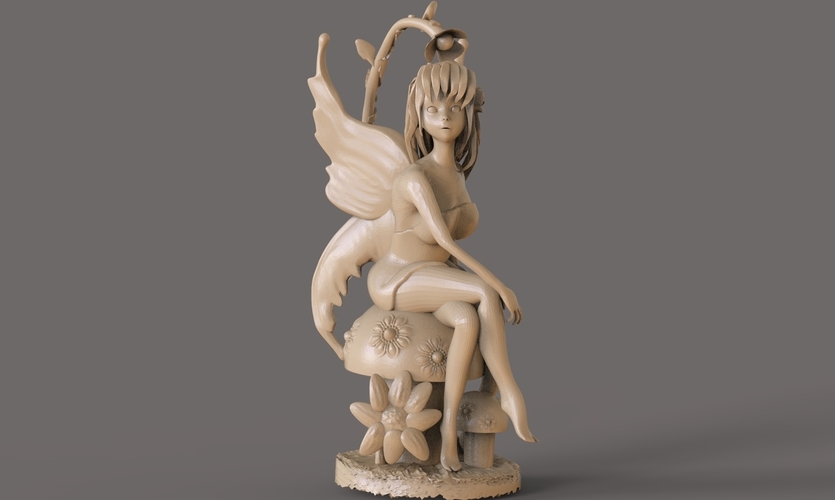 Fairy 3D Print 225821 Fairy 3D Print 225821