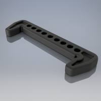 Small Battery holder for buggy XB2C 3D Printing 226228