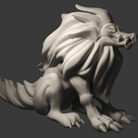 Small Alphyn monster 3D Printing 226383