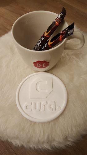 Cura drinkcoaster set 3D Print 226429 Cura drinkcoaster set 3D Print 226429