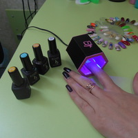 Small UV LED nail lamp. 3D Printing 22669