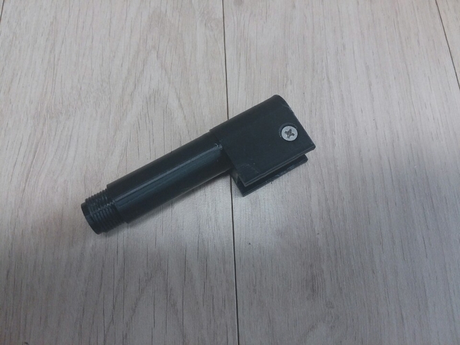 Marui mk23 14mm ccw out barrel. 3D Print 227295 Marui mk23 14mm ccw out barrel. 3D Print 227295