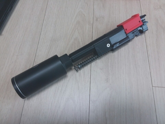 Marui mk23 14mm ccw out barrel. 3D Print 227296 Marui mk23 14mm ccw out barrel. 3D Print 227296