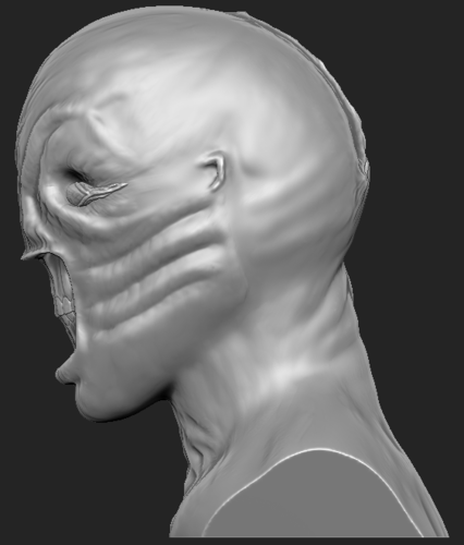 Chatterer (Hellraiser) Bust 3D Print 227431 Chatterer (Hellraiser) Bust 3D Print 227431