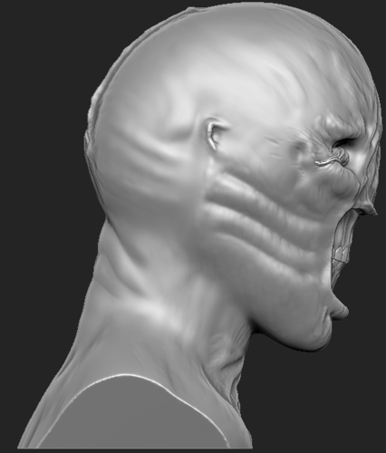 Chatterer (Hellraiser) Bust 3D Print 227433 Chatterer (Hellraiser) Bust 3D Print 227433