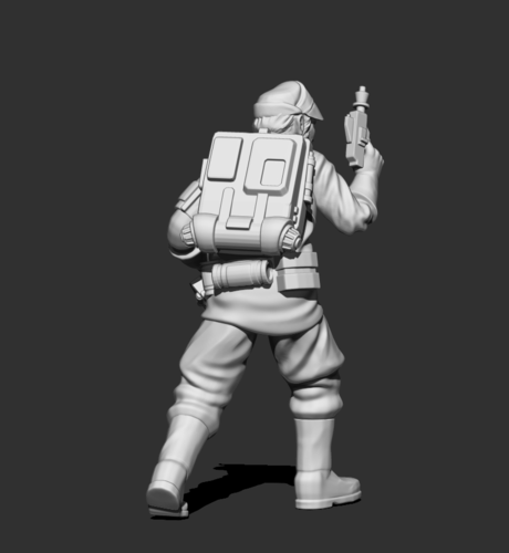 Authority Combat Medic 3D Print 227725 Authority Combat Medic 3D Print 227725