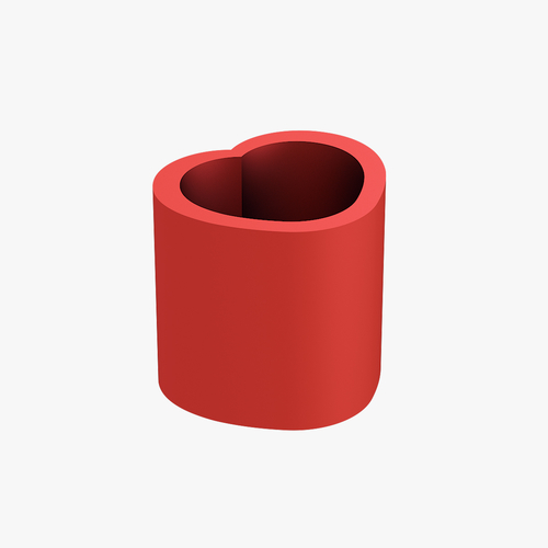 Pencil cup heart 3D Print 227763 Pencil cup heart 3D Print 227763