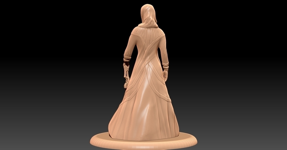 Sci-Fi Elf - Tabletop Miniature 3D Print 227957 Sci-Fi Elf - Tabletop Miniature 3D Print 227957