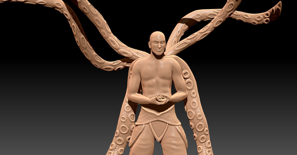 Simic Hybrid - Tabletop Miniature 3D Print 227979 Simic Hybrid - Tabletop Miniature 3D Print 227979