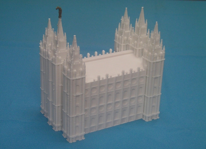 Salt Lake City Mormon Temple 3D Print 228219