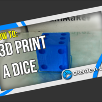 Small 3D Print a Dice 3D Printing 228323