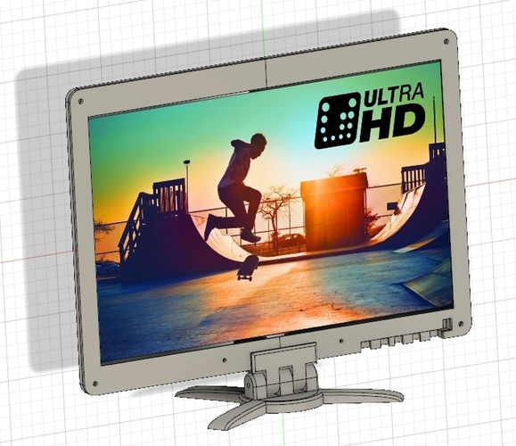 Recycled Laptop Display Mount / Monitor (LTN154X3) 3D Print 228850