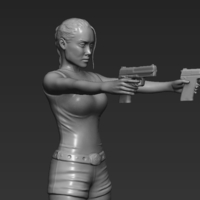 Small Lara Croft Tomb Raider 3D printing ready stl obj 3D Printing 230016