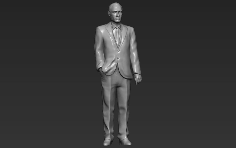 Vladimir Putin ready for full color 3D printing 3D Print 230091