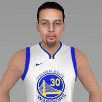Small Stephen Curry ready for full color 3D printing 3D Printing 230411