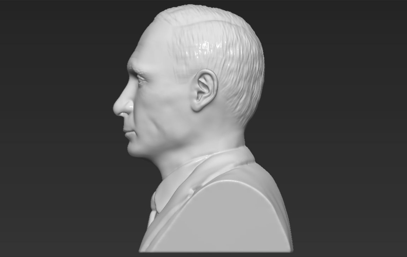 Vladimir Putin bust ready for full color 3D printing 3D Print 231020 Vladimir Putin bust ready for full color 3D printing 3D Print 231020