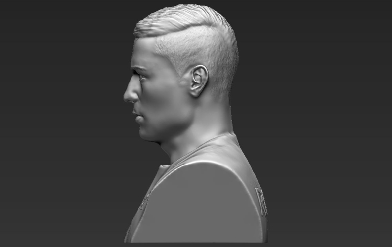 Cristiano Ronaldo bust ready for full color 3D printing 3D Print 231714 Cristiano Ronaldo bust ready for full color 3D printing 3D Print 231714
