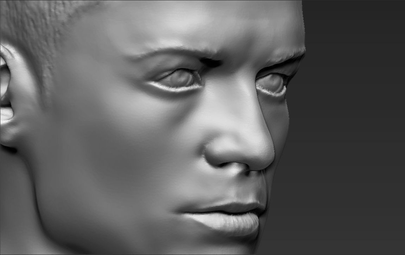 Cristiano Ronaldo bust ready for full color 3D printing 3D Print 231717 Cristiano Ronaldo bust ready for full color 3D printing 3D Print 231717