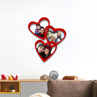 Small Family hearts photo frame 3D Printing 231979