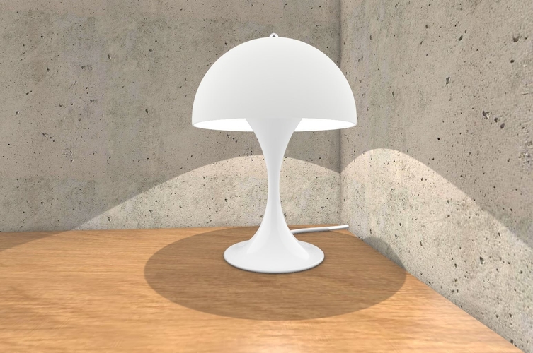 Panthella Table Lamp 3D Print 233307