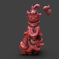 Small Demon Mirabelle 3D Printing 233656