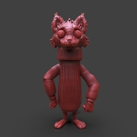 Small Max The Wolf 3D Printing 233871