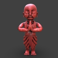 Small Little Buddha 3D Printing 233926