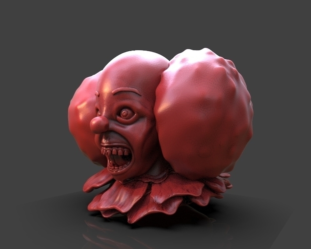 It Pennywise Bust 3D Print 233948