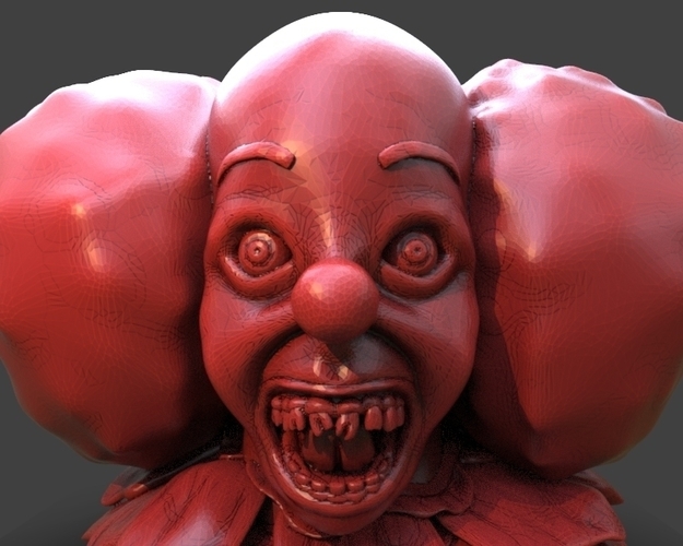 It Pennywise Bust 3D Print 233955