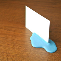 Small Puddle Card Stand 3D Printing 23399