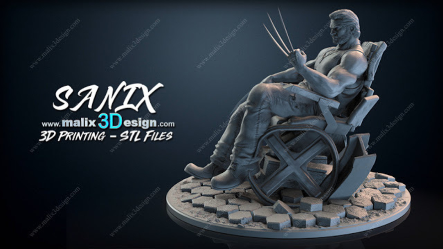 LOGAN wolverine - Xmen 3D Print 234080 LOGAN wolverine - Xmen 3D Print 234080
