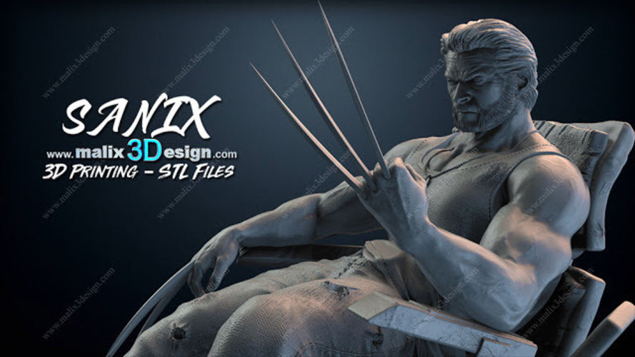 LOGAN wolverine - Xmen 3D Print 234082 LOGAN wolverine - Xmen 3D Print 234082