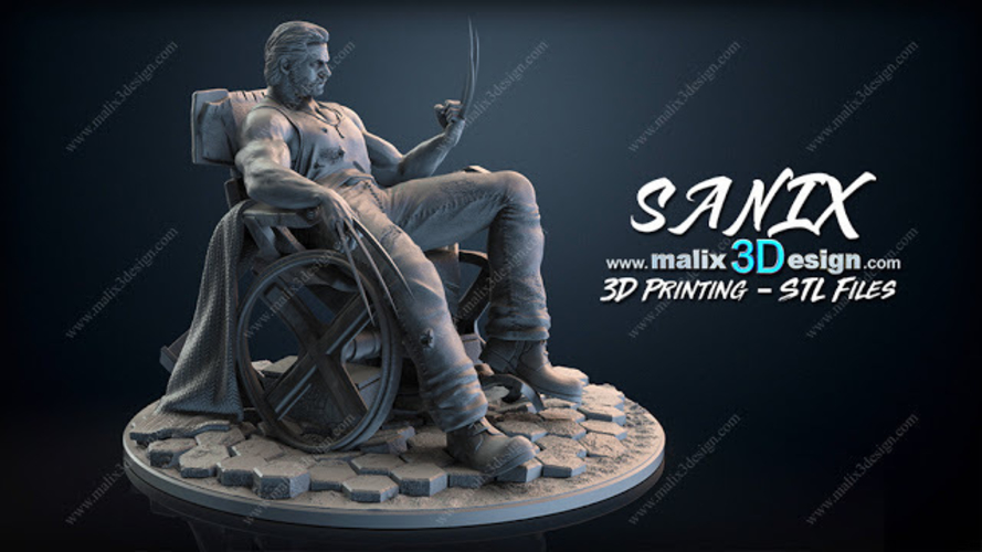 LOGAN wolverine - Xmen 3D Print 234084 LOGAN wolverine - Xmen 3D Print 234084