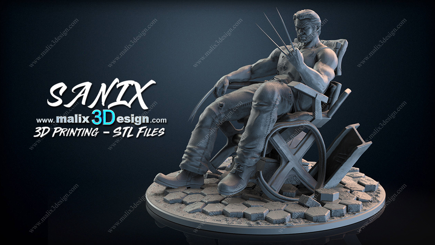 LOGAN wolverine - Xmen 3D Print 234085 LOGAN wolverine - Xmen 3D Print 234085