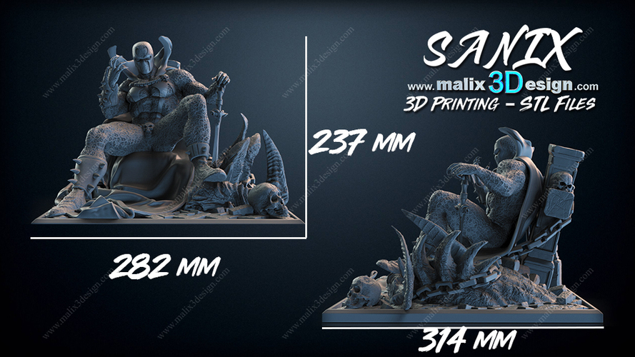 Spawn - Marvel 3D Print 234121 Spawn - Marvel 3D Print 234121