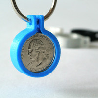 Small Quarter coin holder 3D Printing 23421