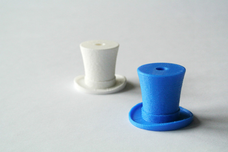 Silk hat hook 3D Print 23426