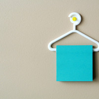 Small Sticky Note Hanger 3D Printing 23427