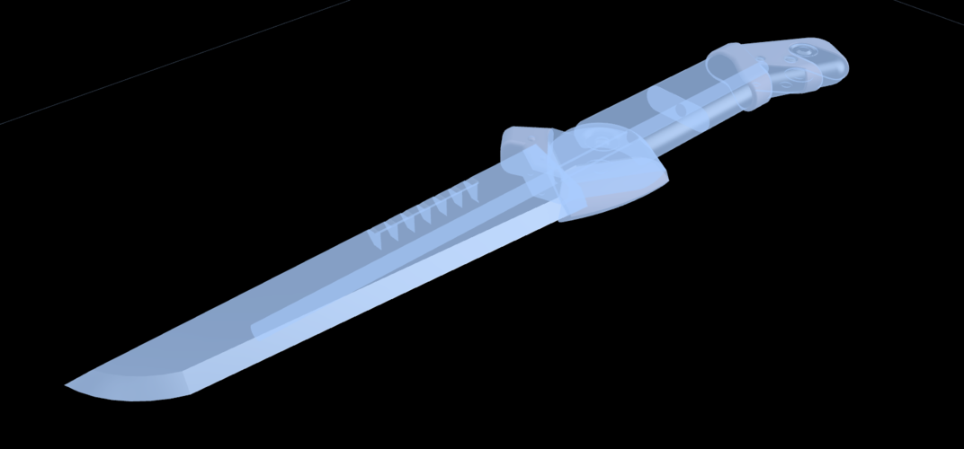 Destiny Fallen The Shock Dagger 3D print model 3D Print 234428 Destiny Fallen The Shock Dagger 3D print model 3D Print 234428