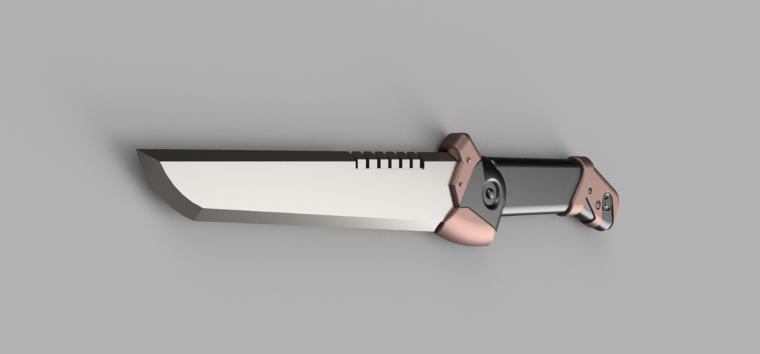 Destiny Fallen The Shock Dagger 3D print model 3D Print 234429 Destiny Fallen The Shock Dagger 3D print model 3D Print 234429