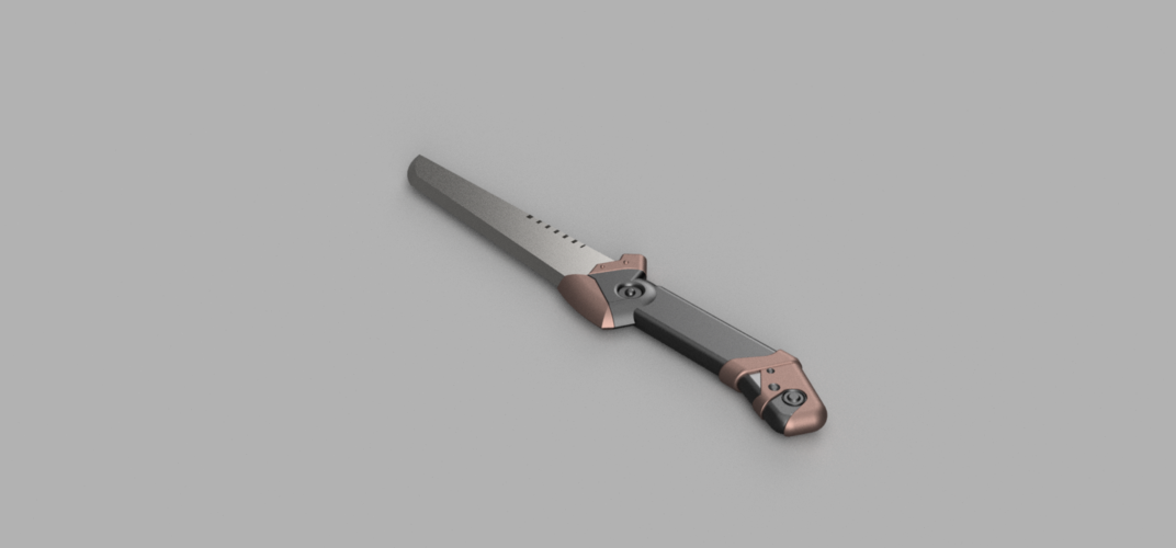 Destiny Fallen The Shock Dagger 3D print model 3D Print 234430 Destiny Fallen The Shock Dagger 3D print model 3D Print 234430