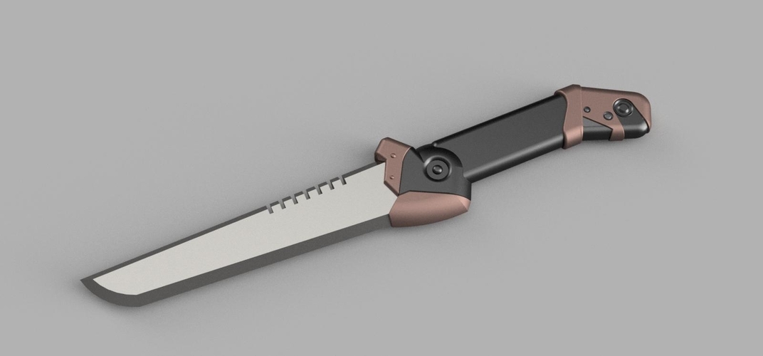 Destiny Fallen The Shock Dagger 3D print model 3D Print 234431 Destiny Fallen The Shock Dagger 3D print model 3D Print 234431