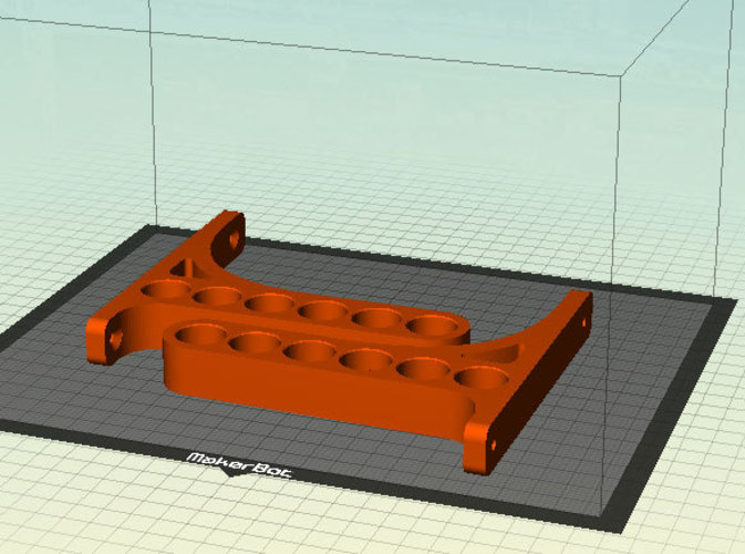 Customizable Wall Shelf 3D Print 23445