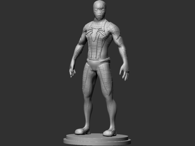 Spiderman Figurine 3D Print 234451 Spiderman Figurine 3D Print 234451