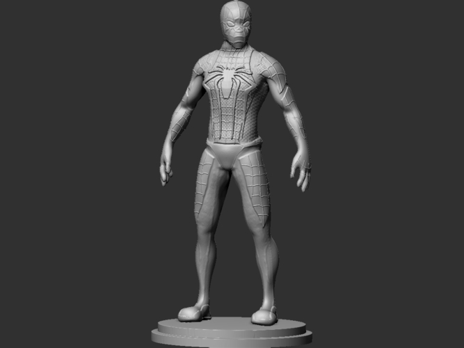 Spiderman Figurine 3D Print 234452 Spiderman Figurine 3D Print 234452