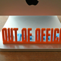 Small Desk Sign 3D Printing 23460