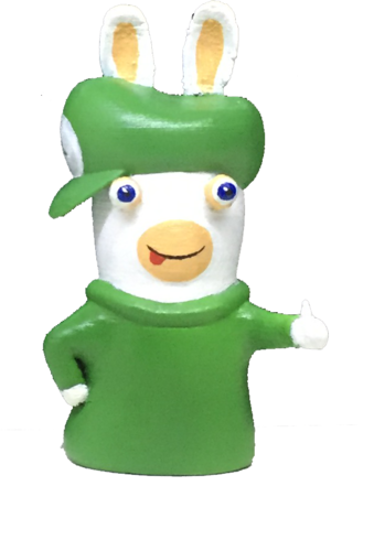 Rabbid Luigi 3D Print 234630