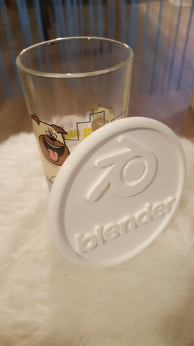 Blender drinkcoaster set 3D Print 234693 Blender drinkcoaster set 3D Print 234693
